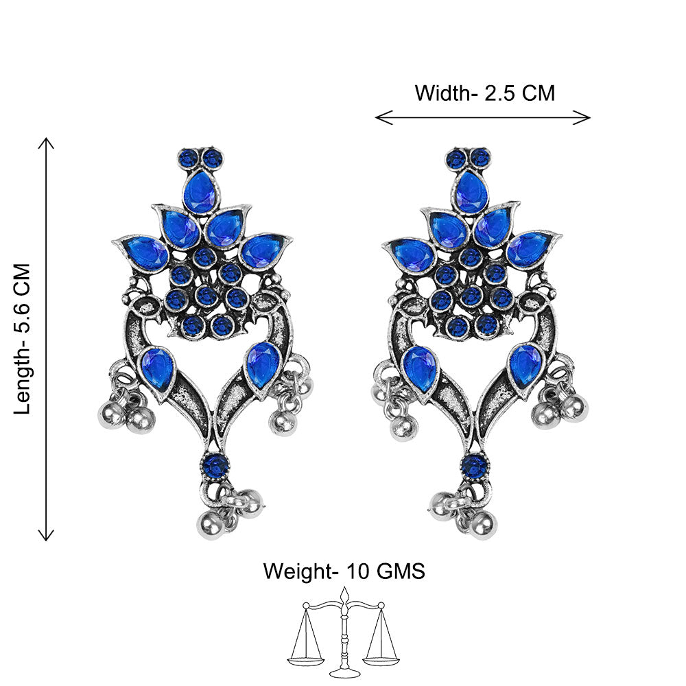 Tint and Twinkle earrings (Blue)
