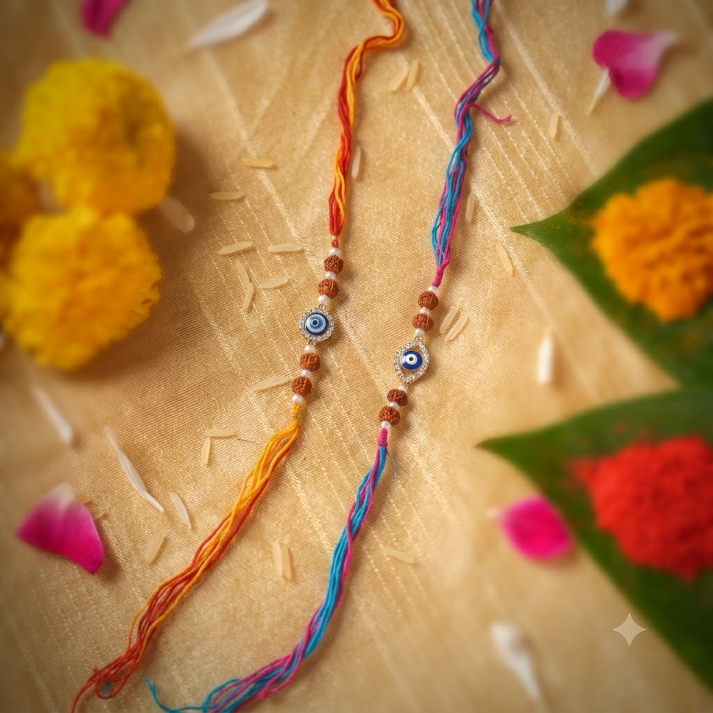 Handmade Rakhi Combo