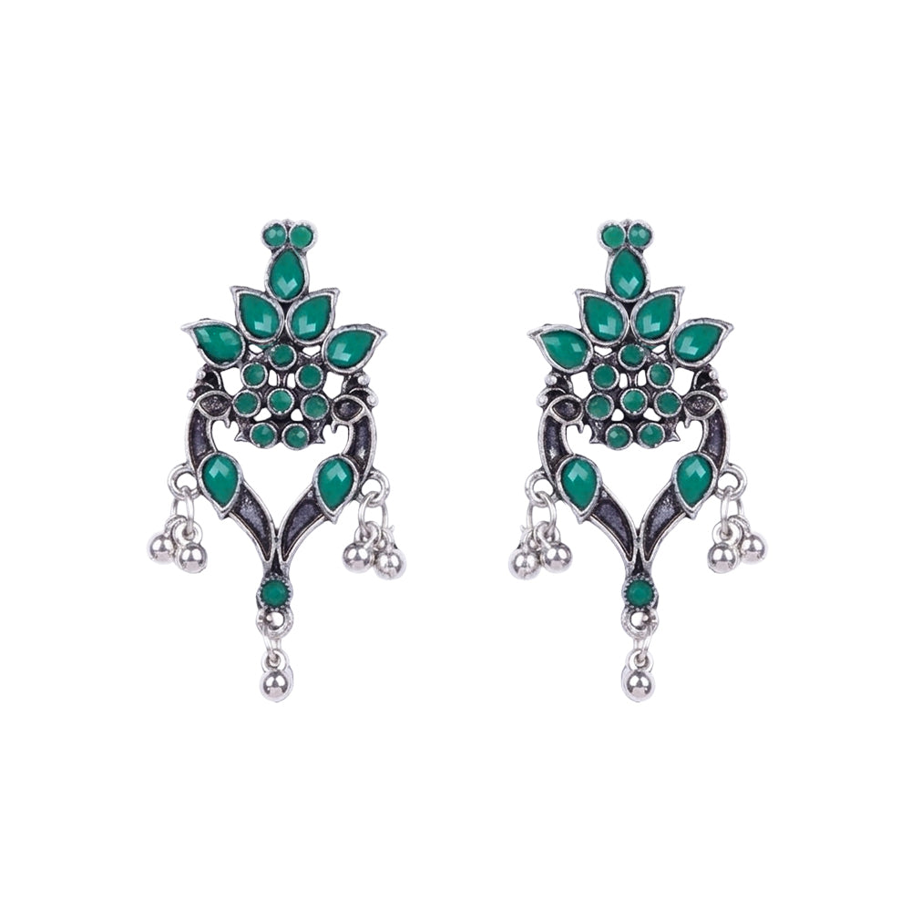 Tint and Twinkle  earrings (Green)