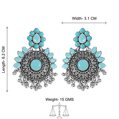 Timeless Royal dangler earring (Mint)