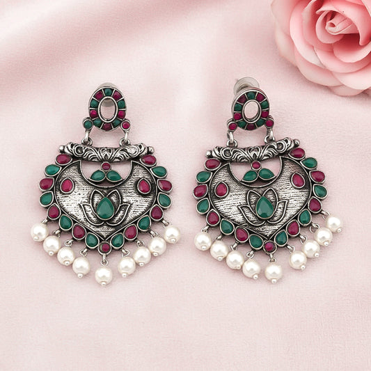 Phuljhadi prestine Dangler earrings (Multicolored)