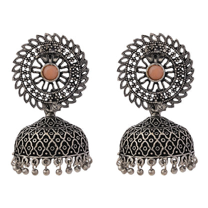 Jhilmil jhumki earring (Light Orange)