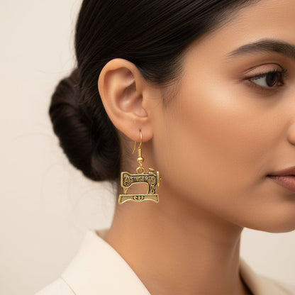 Carved Charm Dangler earrings &  Taylor dangler earrings Combo set for Women and Girl