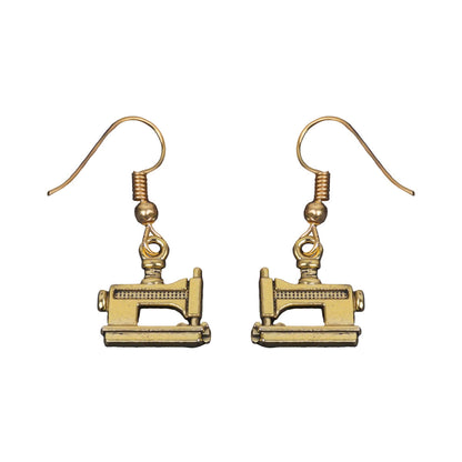 Leaf Cascade jhumki earrings (Red) Sew-chic dangler earrings Combo set