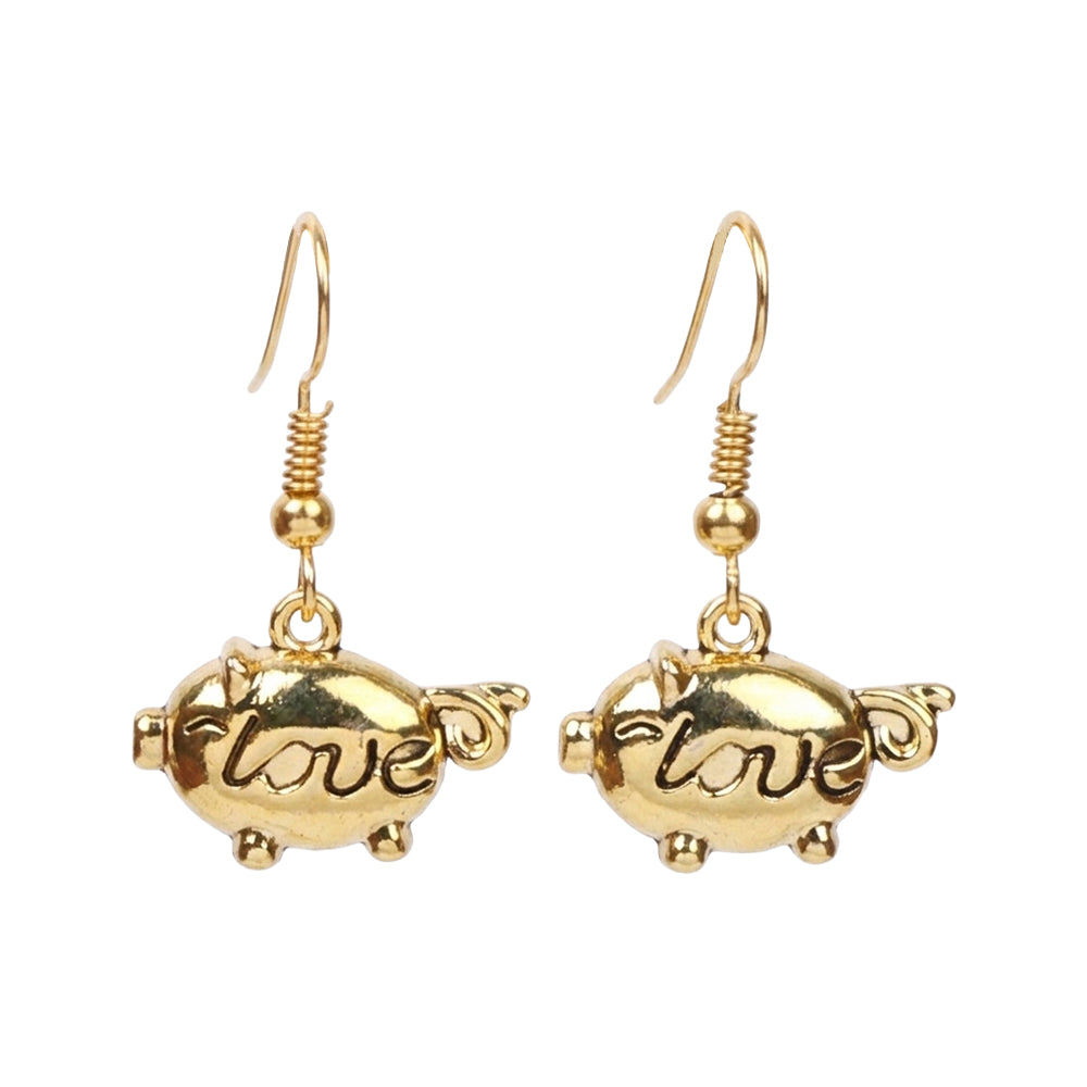 Evergreen earrings (Sky Blue) Treasure oink dangler earrings Combo set