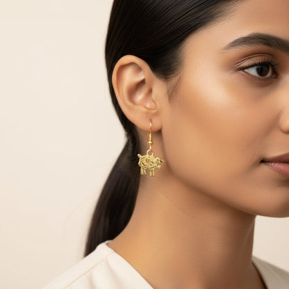 StylishKudi Oxidised Silver Drops & Danglers Earrings ComboSet for Women&girl