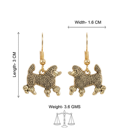 Royal Triple Bell Layered Jhumka Earring (Black) Pawfect spark dangler earrinngs Combo set