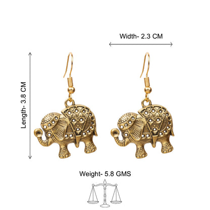 Royal Triple Bell Layered Jhumka Earring (Dark Maroon) Trunk twist dangler earrings Combo set