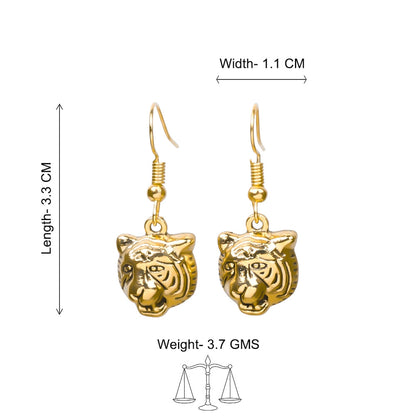 Royal Triple Bell Layered Jhumka Earring (Dark Maroon) fiercely flawless dangler earrings Combo set