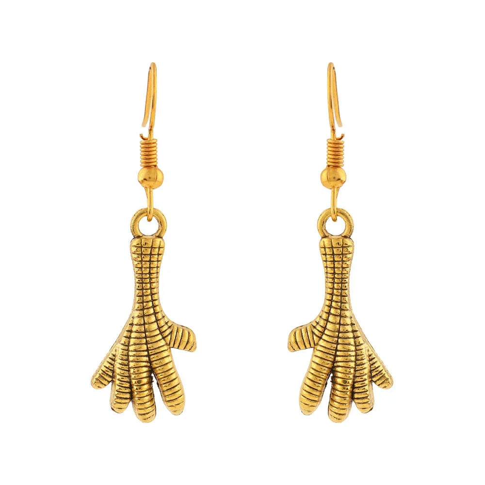 Royal Triple Bell Layered Jhumka Earring (Black) Talon twist dangler earrings Combo set