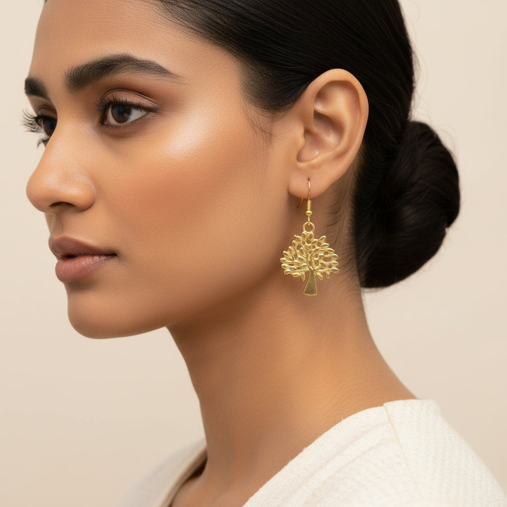 StylishKudi Oxidised Silver Drops & Danglers Earrings ComboSet for Women&girl