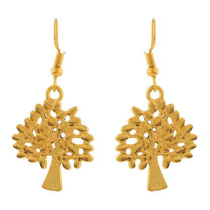 StylishKudi Oxidised Silver Drops & Danglers Earrings ComboSet for Women&girl