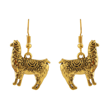 StylishKudi Oxidised Silver Drops & Danglers Earrings ComboSet for Women&girl