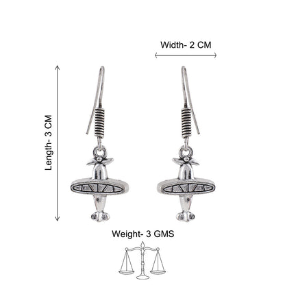 Peacock glow stone studded dangler & Skyward Grace dangler Combo set