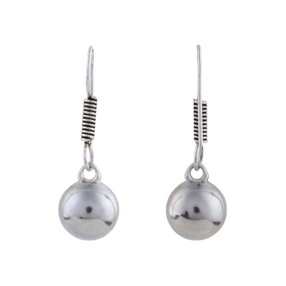 Sphere of grace dangler earrings (Silver)