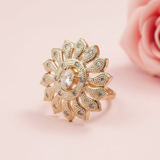 Zirconia Adjustable Ring