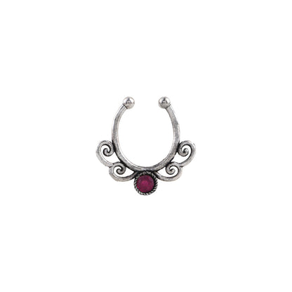 Stone Studded Beautiful Septum