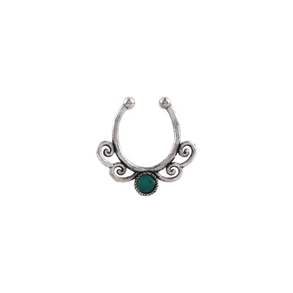 Stone Studded Beautiful Septum