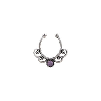 Stone Studded Beautiful Septum