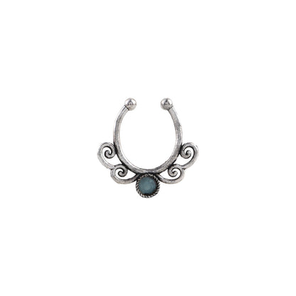 Stone Studded Beautiful Septum