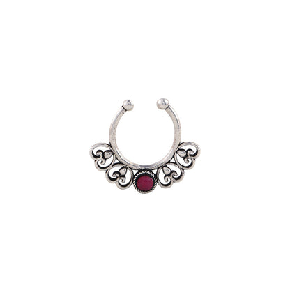Stone Studded Beautiful Septum