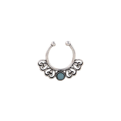 Stone Studded Beautiful Septum