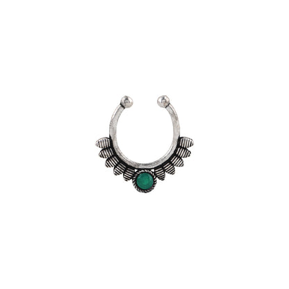 Stone Studded Beautiful Septum