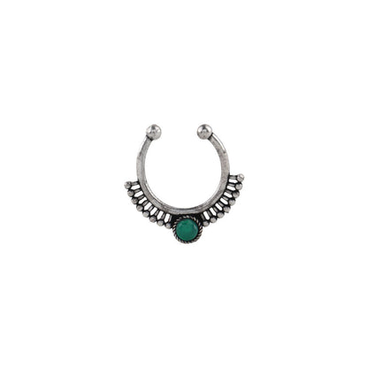 Stone Studded Beautiful Septum