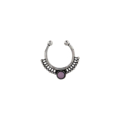 Stone Studded Beautiful Septum