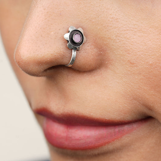 Stone Studded Beautiful Nosepin