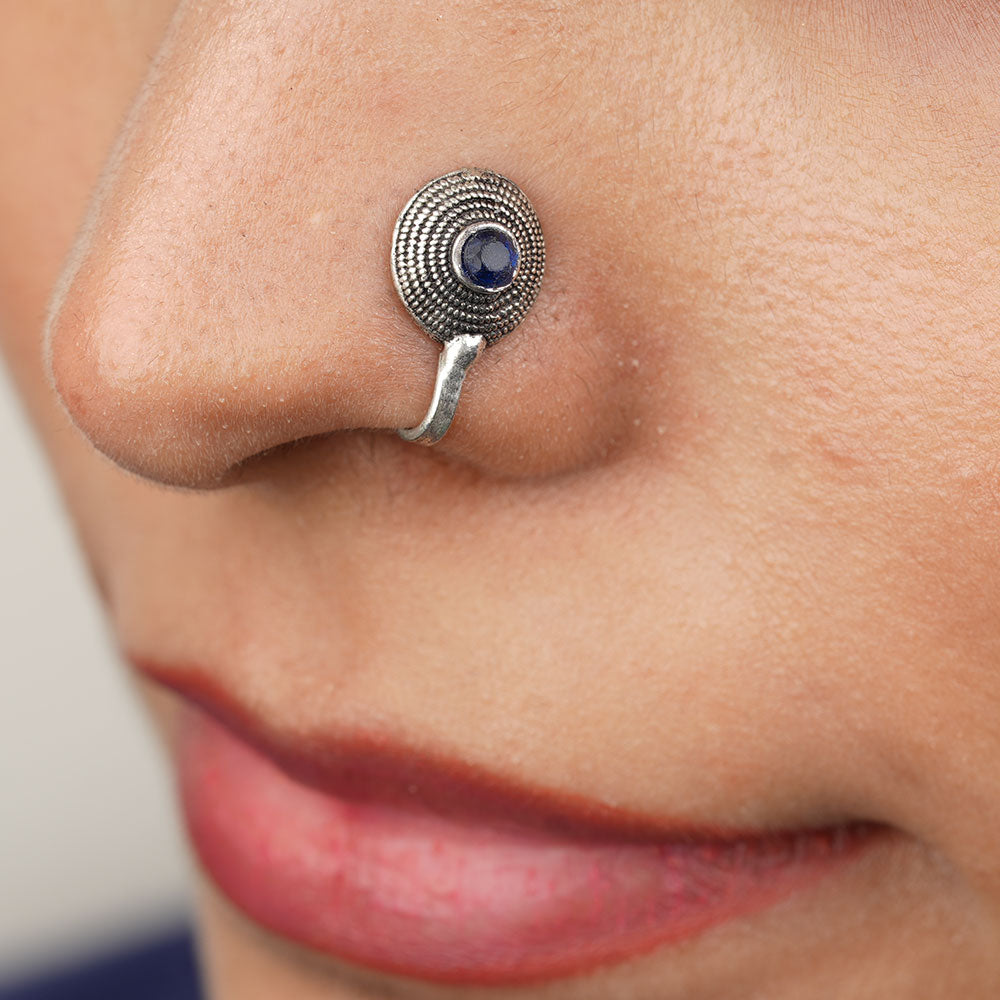 Stone Studded Beautiful Nosepin