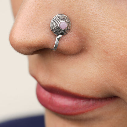 Stone Studded Beautiful Nosepin