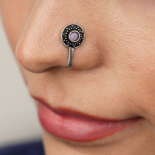 Stone Studded Beautiful Nosepin