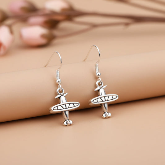 Skyward Grace dangler earrings (Silver)