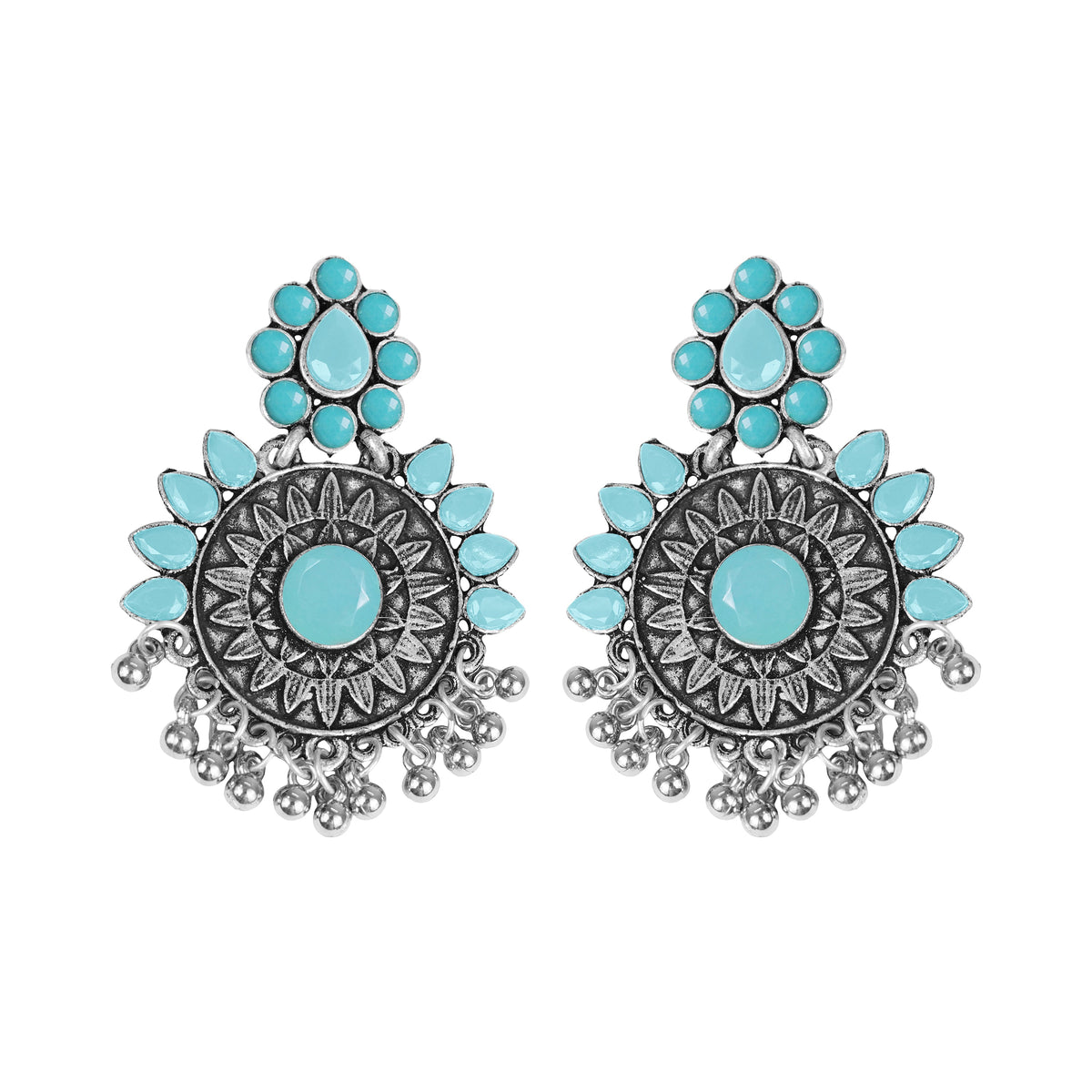 Timeless Royal dangler earring (Mint)