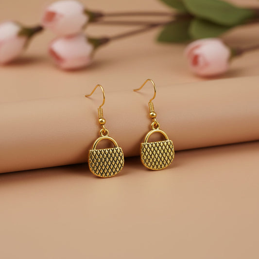 The Handbag Charm Drop Earring